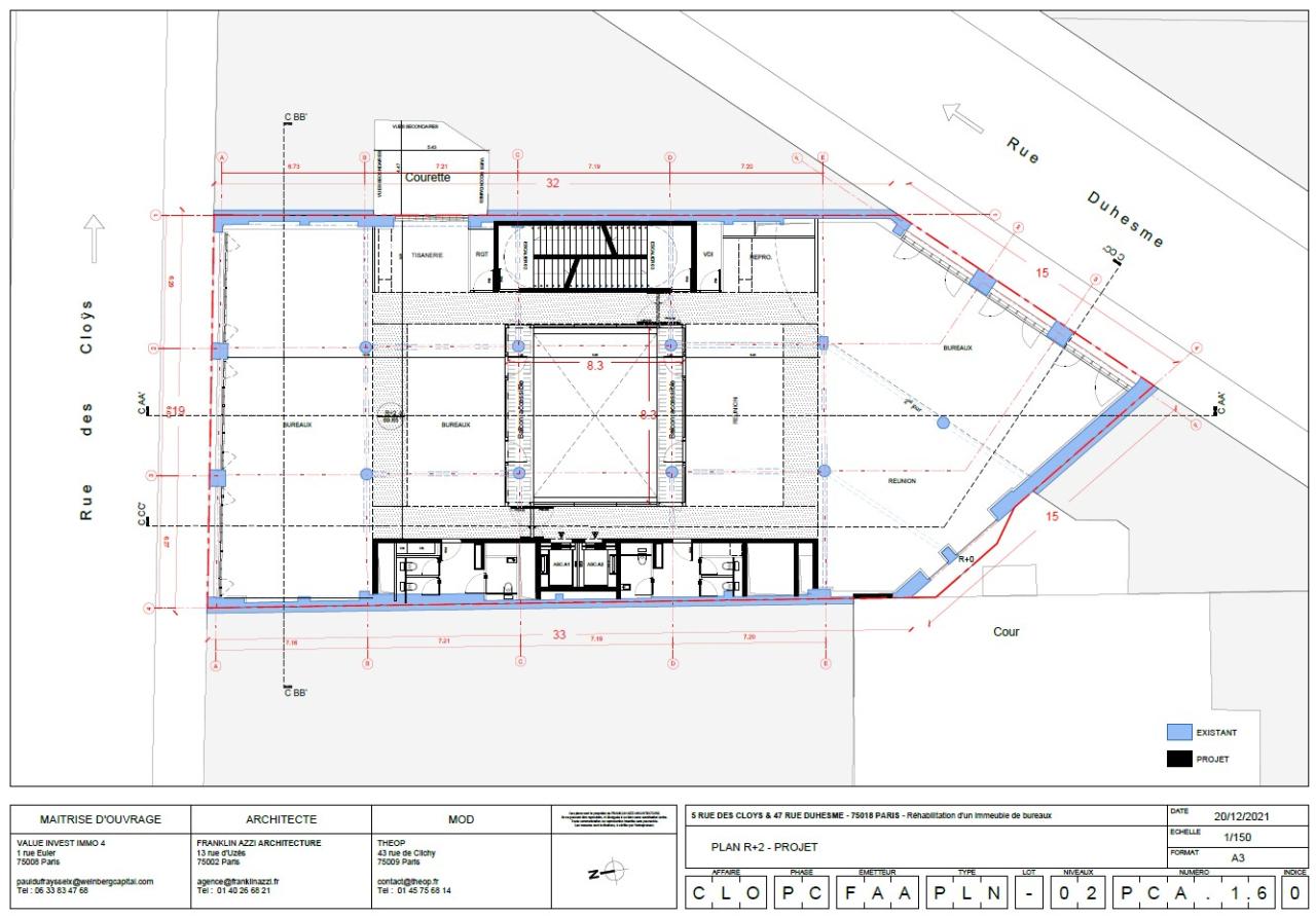 Bureau Paris 3710m² Location bureau Paris OLBUR2107091 46